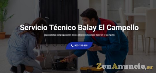 Servicio Técnico Balay El Campello 965217105